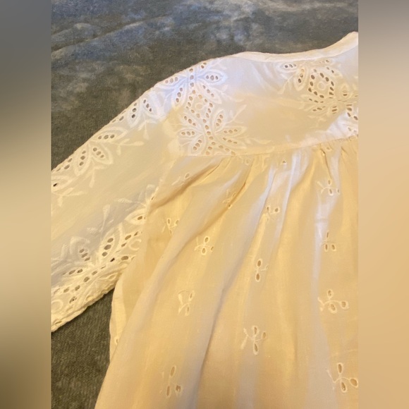 NWOT Shabby Chic Cotton Boho Top Sz M - Picture 9 of 15